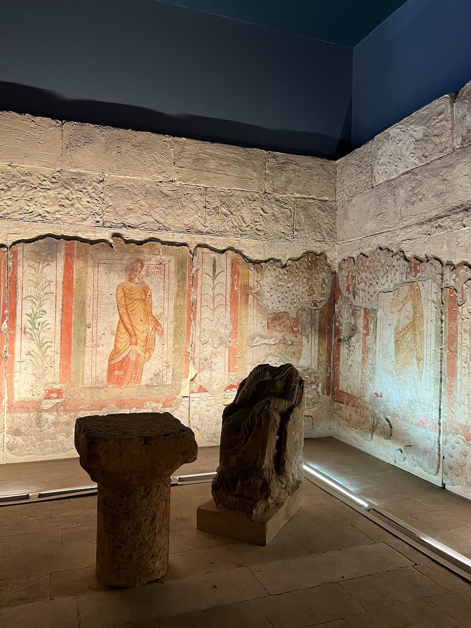 Daedameia and Penelope Fresco / Zeugma Museum, Gaziantep